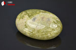 Galet de Serpentine verte polie du Pakistan - 6,1 cm - 83 g / BN930 - Vignette | 1001 minéraux