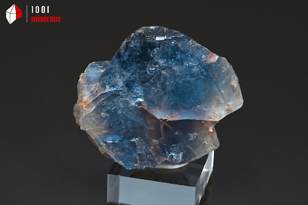 Minéral cristallisé de Fluorine de France