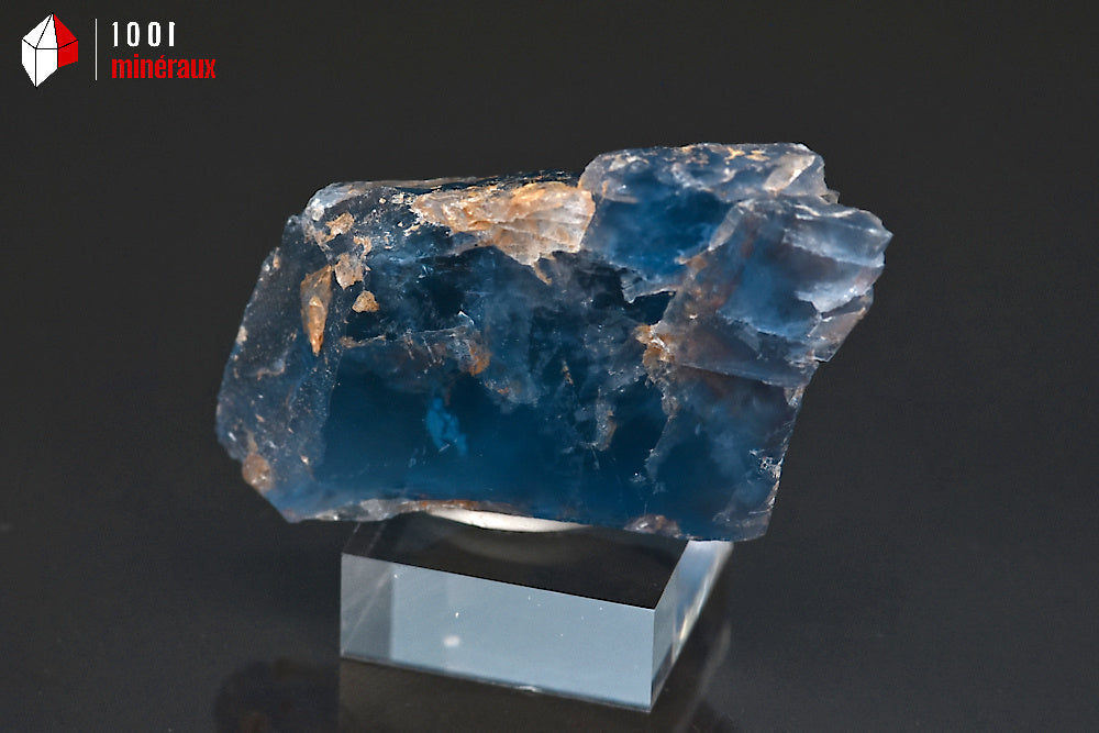 Minéral cristallisé de Fluorine de France