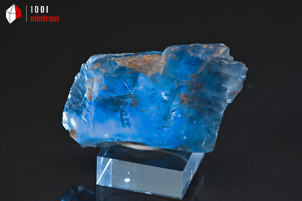 Minéral cristallisé de Fluorine de France