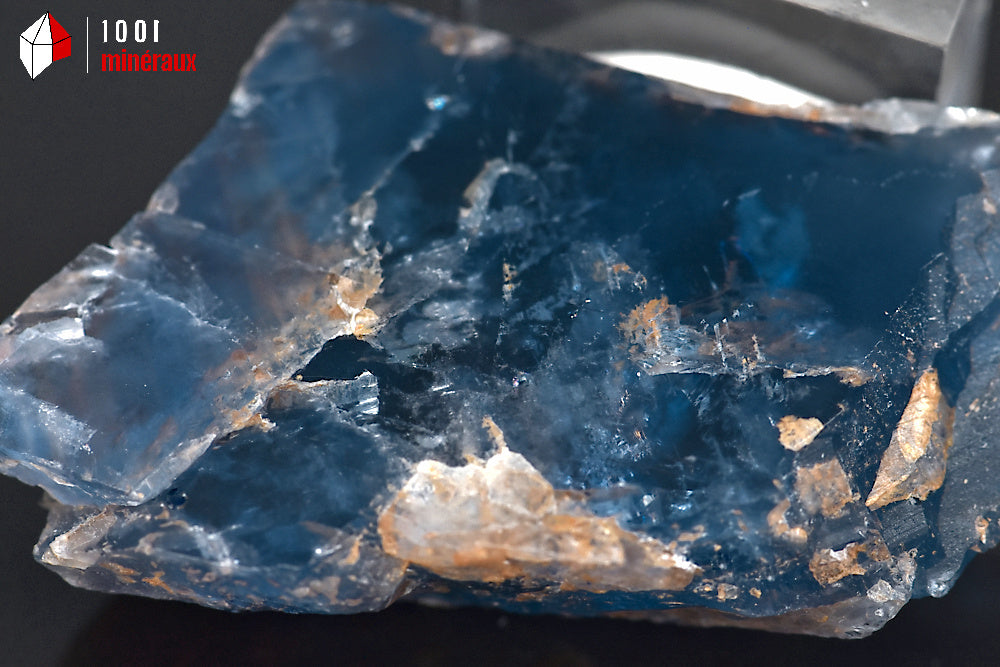 Minéral cristallisé de Fluorine de France