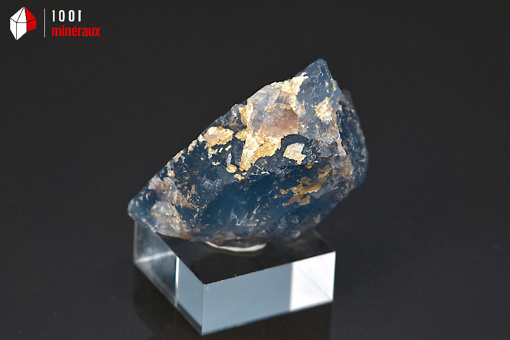 Minéral cristallisé de Fluorine de France