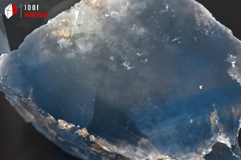 Minéral cristallisé de Fluorine de France