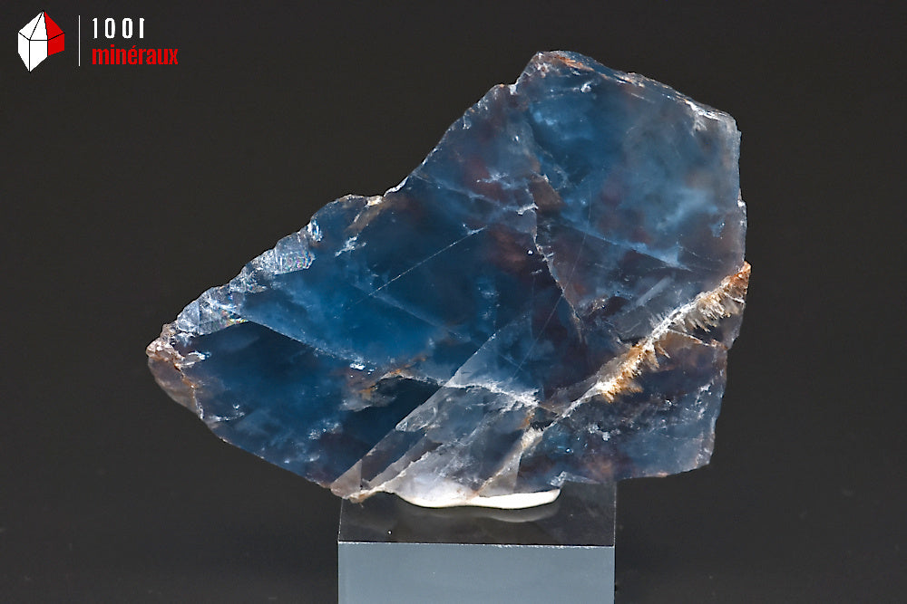 Minéral cristallisé de Fluorine de France