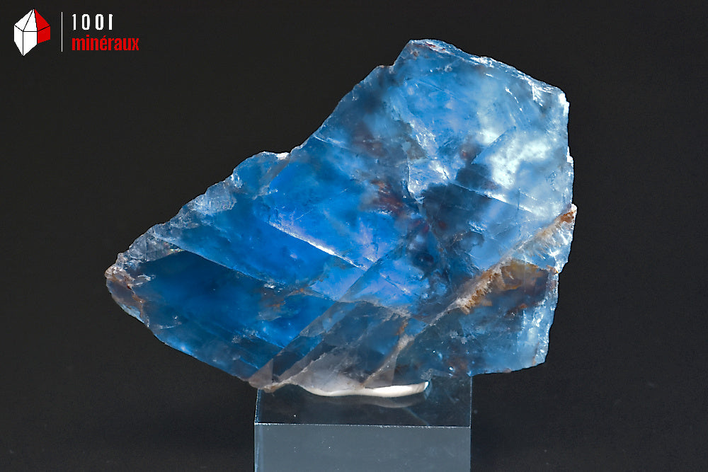 Minéral cristallisé de Fluorine de France