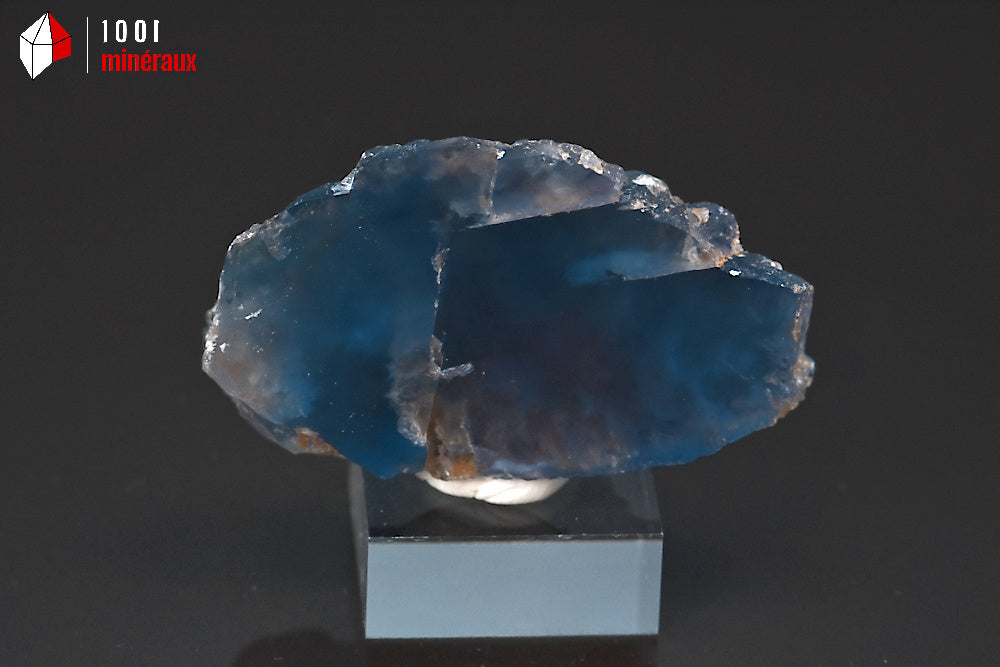 Minéral cristallisé de Fluorine de France