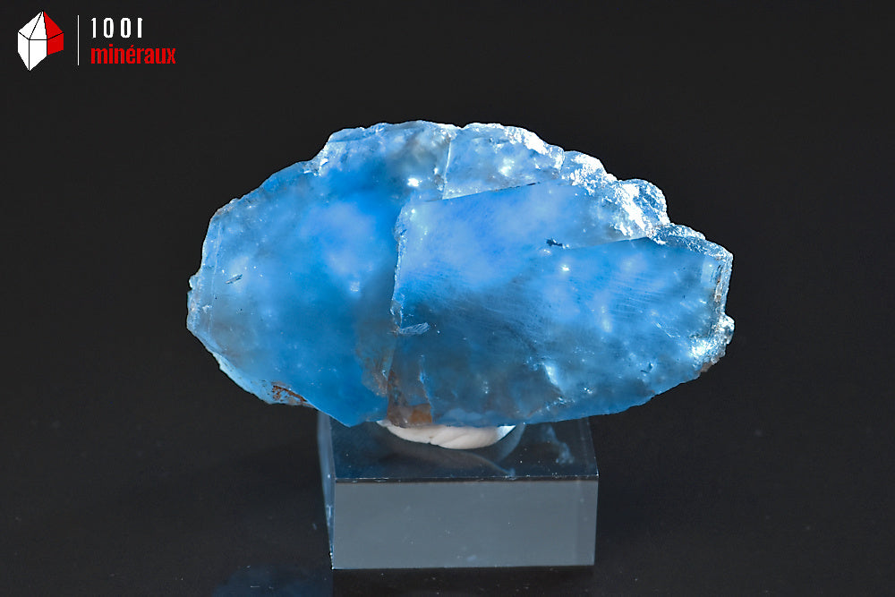 Minéral cristallisé de Fluorine de France