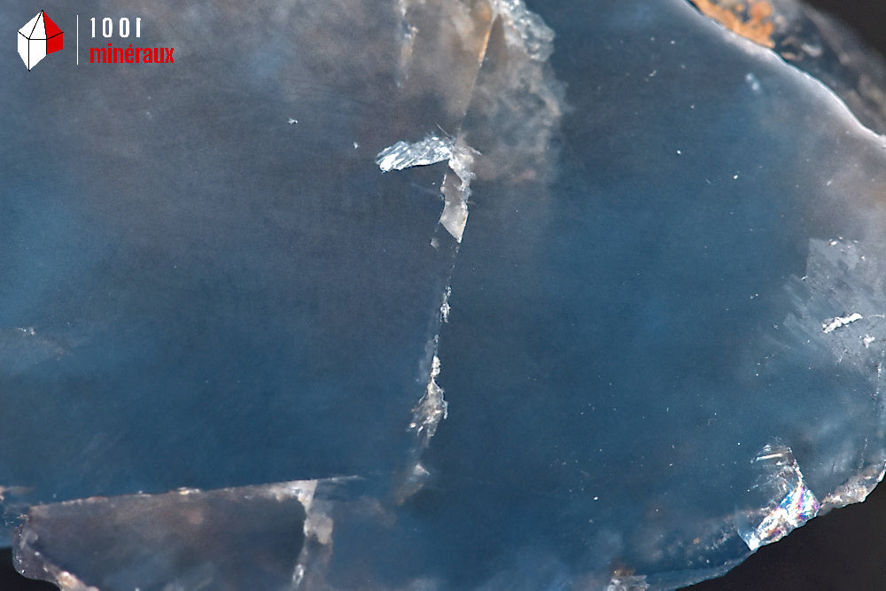 Minéral cristallisé de Fluorine de France