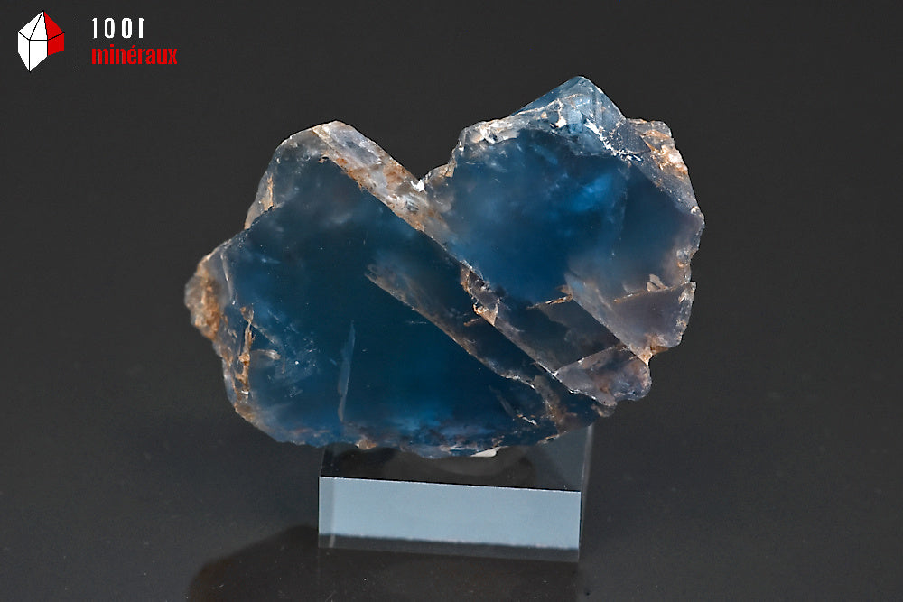 Minéral cristallisé de Fluorine de France