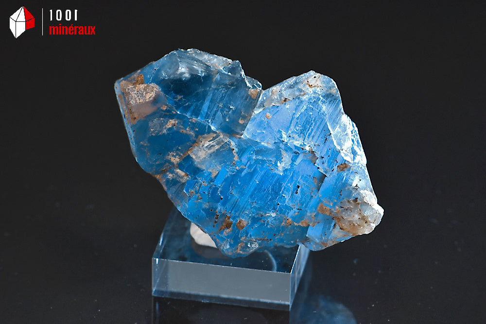 Minéral cristallisé de Fluorine de France
