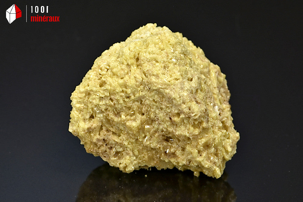 Minéral brut de soufre jaune de Bolivie