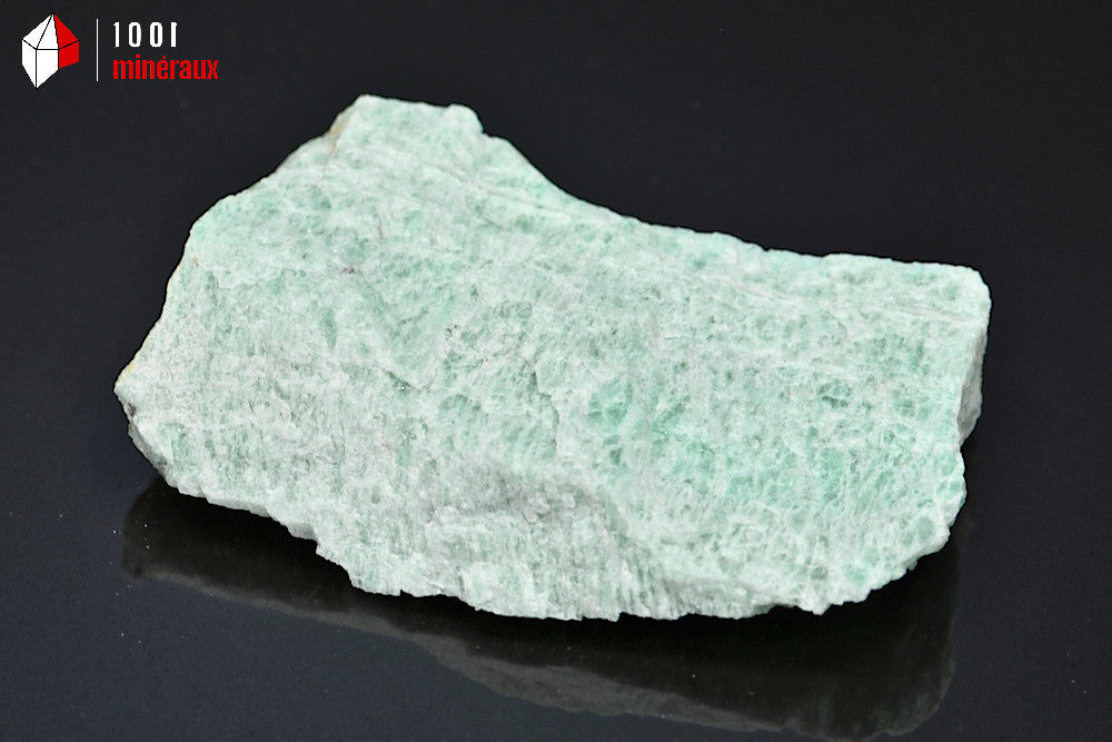 Minéral d'amazonite turquoise brute du Brésil