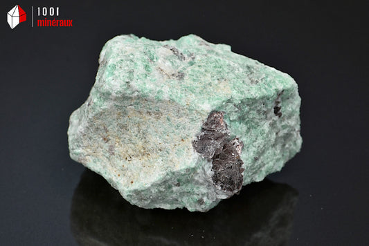 Minéral d'amazonite turquoise brute du Brésil