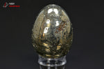 Œuf en Pyrite polie - Pérou - minéraux de décoration 6,3 cm /306g / BP47 - Vignette | 1001 minéraux