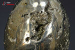 Œuf en Pyrite polie - Pérou - minéraux de décoration 6,3 cm /306g / BP47 - Vignette | 1001 minéraux
