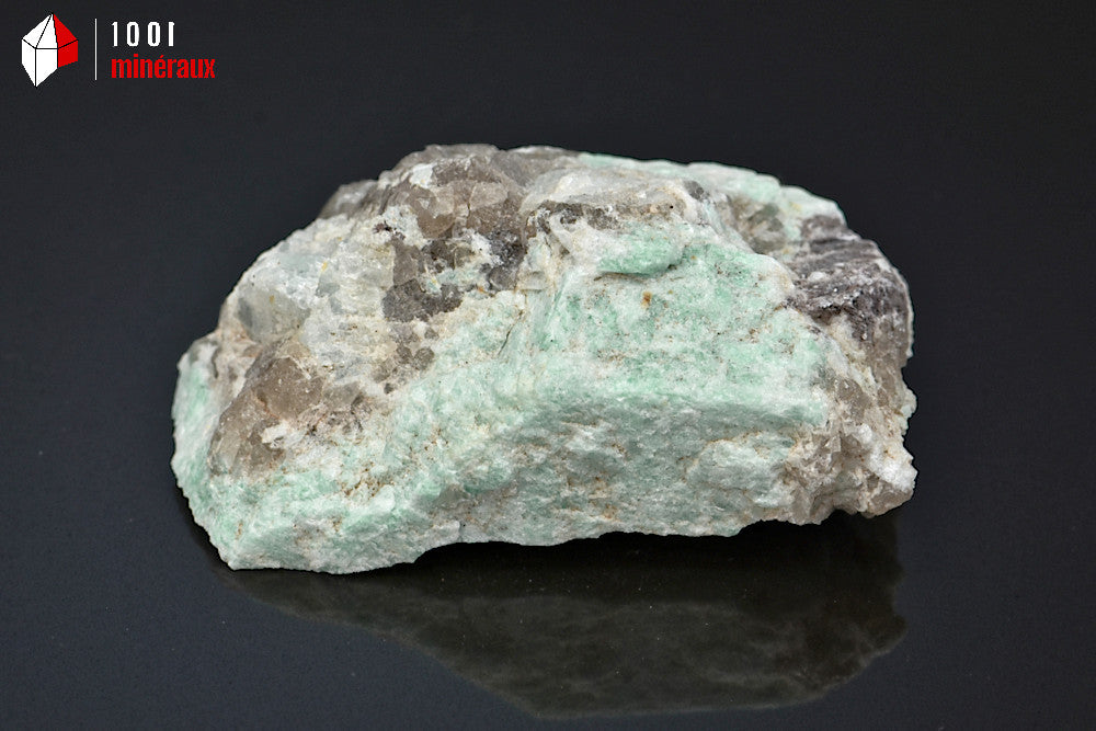 Minéral d'amazonite turquoise brute du Brésil