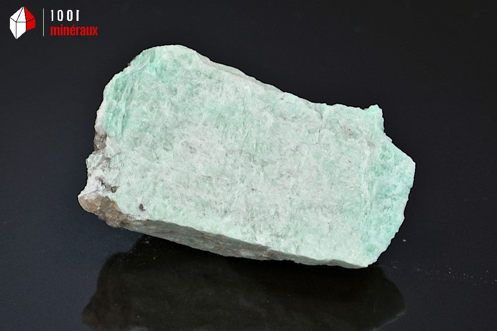 Minéral d'amazonite turquoise brute du Brésil