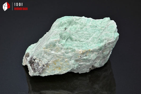 Minéral d'amazonite turquoise brute du Brésil