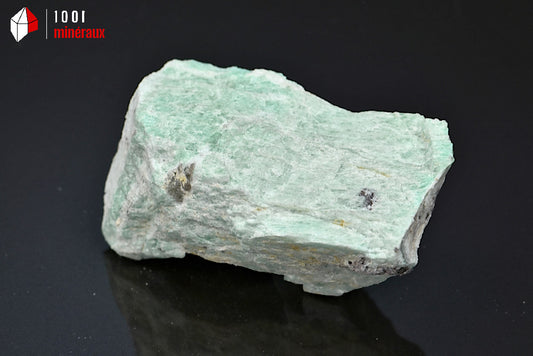 Minéral d'amazonite turquoise brute du Brésil