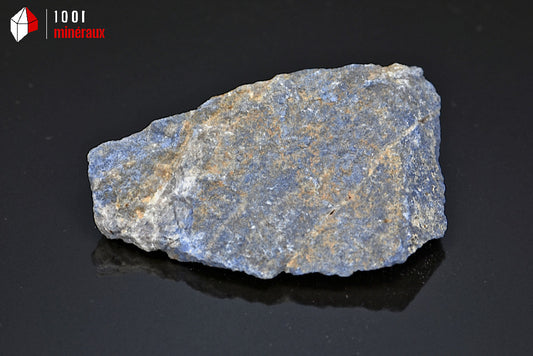 Minéral brut de dumortiérite bleue du Brésil