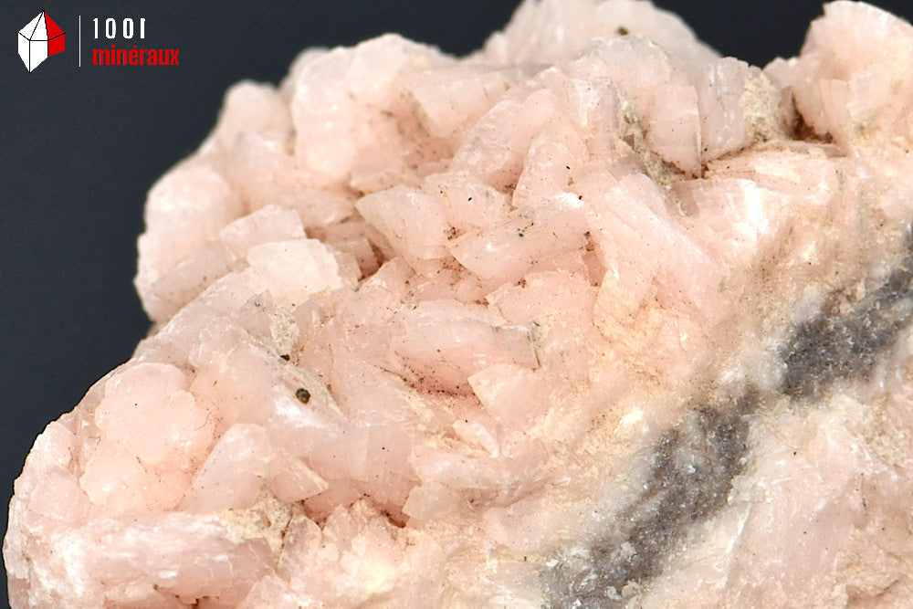 Minéral cristallisé de dolomite du Maroc