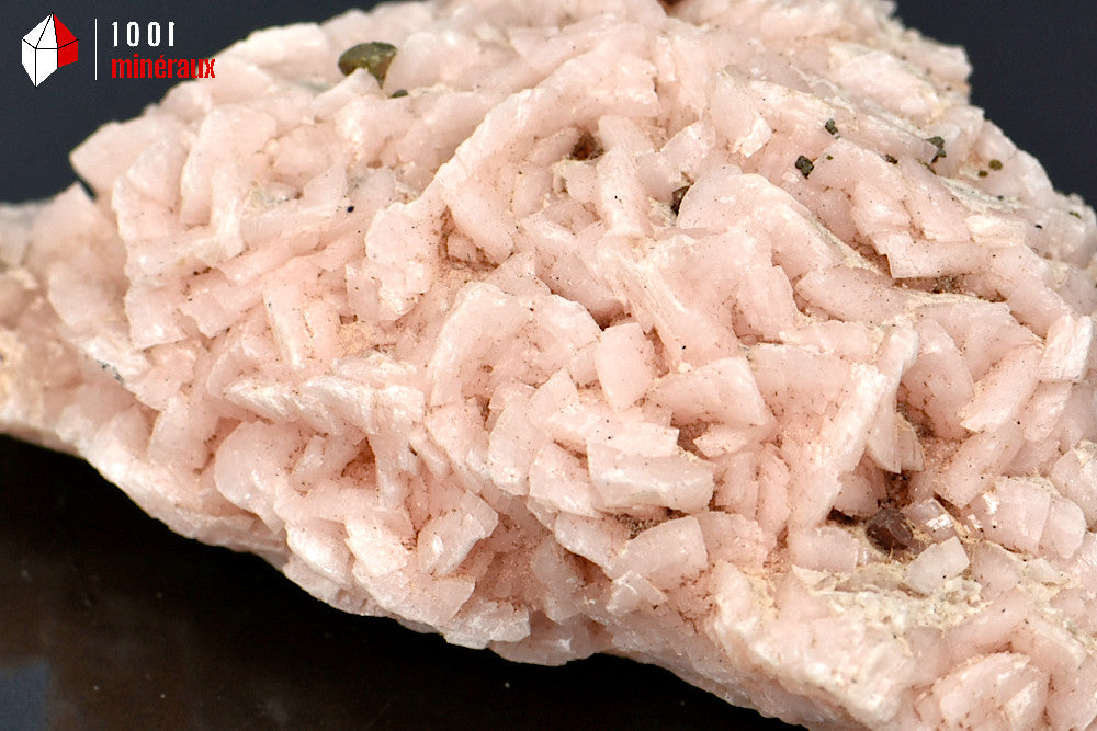 Minéral cristallisé de dolomite du Maroc