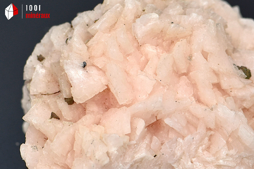 Minéral cristallisé de dolomite du Maroc