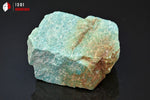 Amazonite brute - Brésil - minéraux bruts 6,1 cm / 141g / AS266 - Vignette | 1001 minéraux