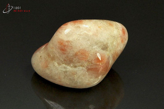 Minéral poli de pierre de soleil d'Inde