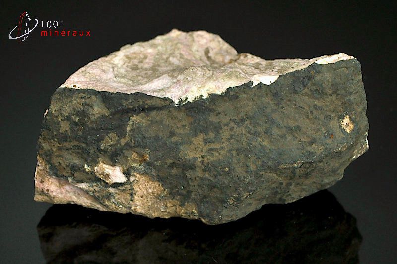 Minéral brut de rhodonite rose du Pérou