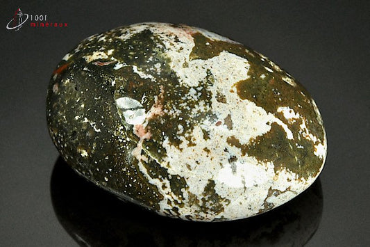 Minéral poli de jaspe orbiculaire de Madagascar