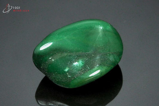 Minéral poli de budstone verte d'Afrique du sud