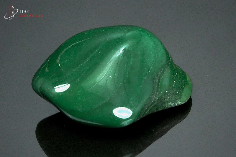 Minéral poli de budstone verte d'Afrique du sud