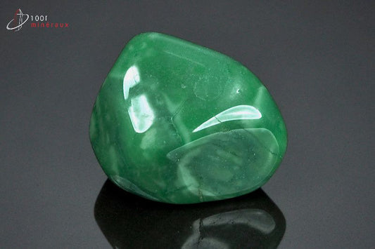 Minéral poli de budstone verte d'Afrique du sud