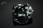 Obsidienne flocons de neige - Mexique - minéraux bruts 4,9 cm / 56g / AY15 - Vignette | 1001 minéraux