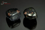 Lot de 2 Jaspes orbiculaires polis - Brésil - minéraux polis 2,3cm / 34g / AY826 - Vignette | 1001 minéraux