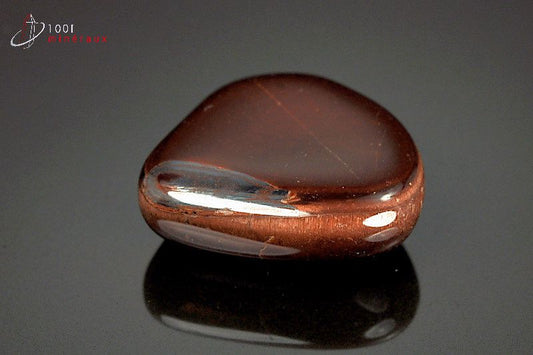 Minéral poli d'œil de taureau d'Afrique du sud