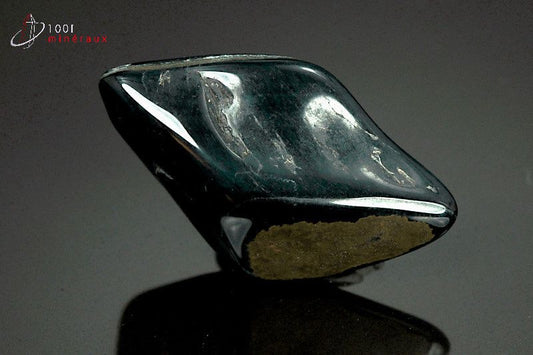 Minéral poli d'œil de faucon d'Afrique du sud