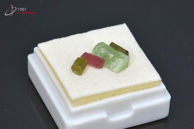 tourmaline rose verte mineraux