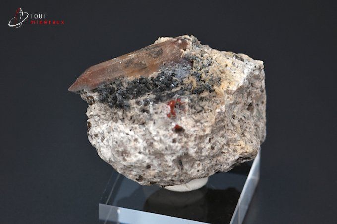 topaze cristal mineraux