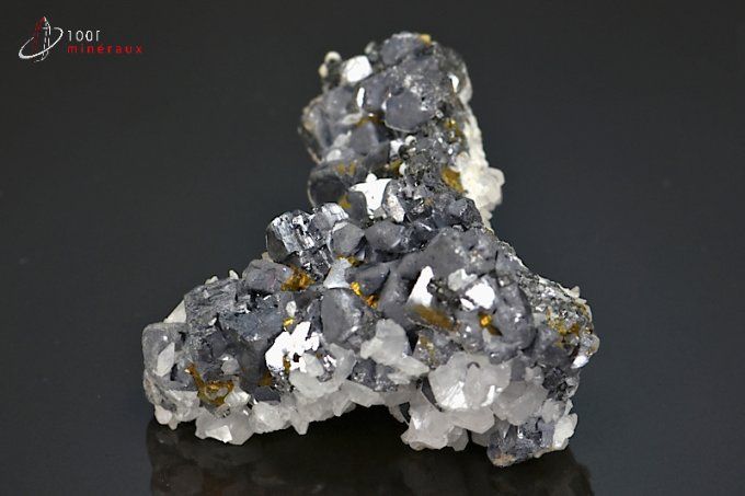 galene-chalcopyrite-calcite-mineraux-cristaux