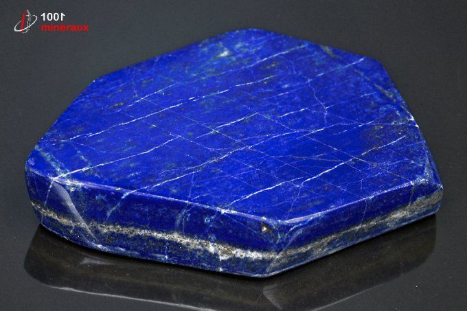 Lapis Lazuli poli forme libre - Afghanistan - minéraux polis 11,7 cm / 467g / BG211