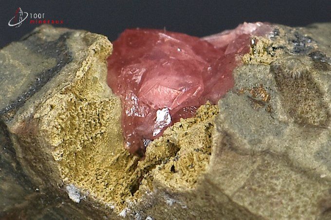 cristal rhodochrosite mineraux