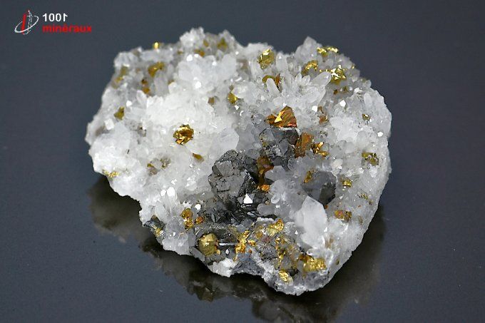 quartz_chalcopyrite_ tétraédrite_mineraux