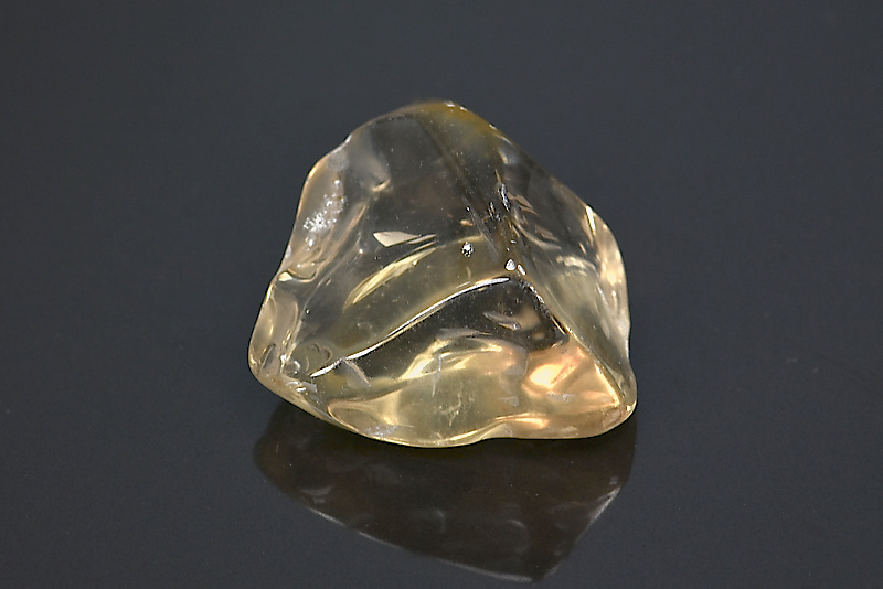 Citrine naturelle polie