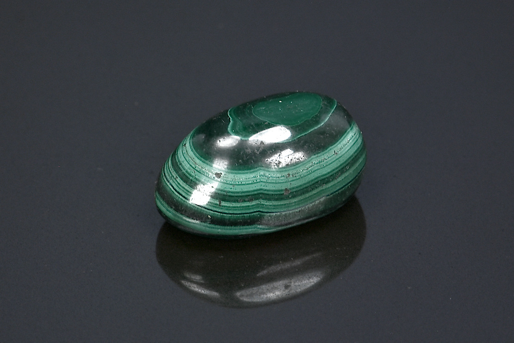 Malachite polie