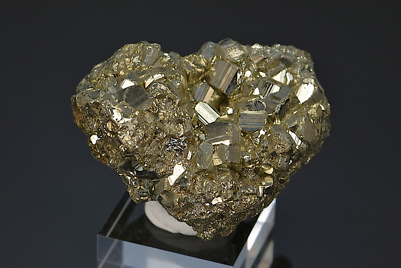 Pyrite cristallisée dodécaédrique