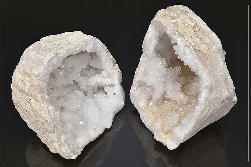 Grande Géode de Quartz entière ouverte