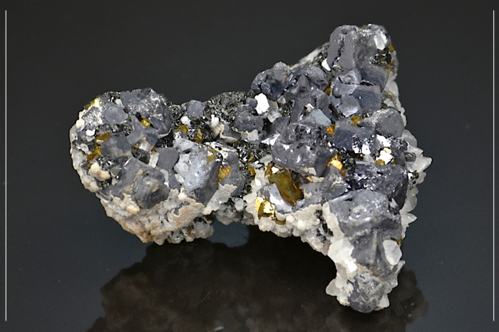 Galène, Chalcopyrite et Calcite